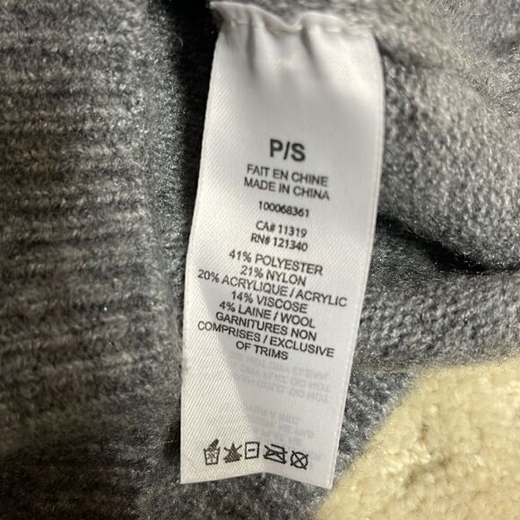 Dynamite Sweater Sleeveless Tank Top, Grey, Size Small - Picture 7 of 7